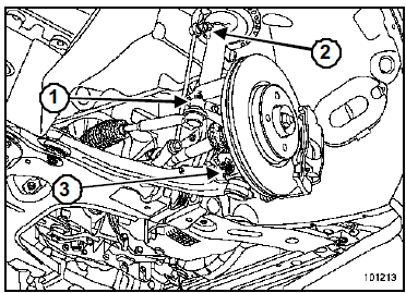 Transmission avant gauche