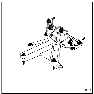 Boîte de vitesses mécanique : Dépose - Repose