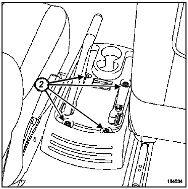 Levier de frein de stationnement